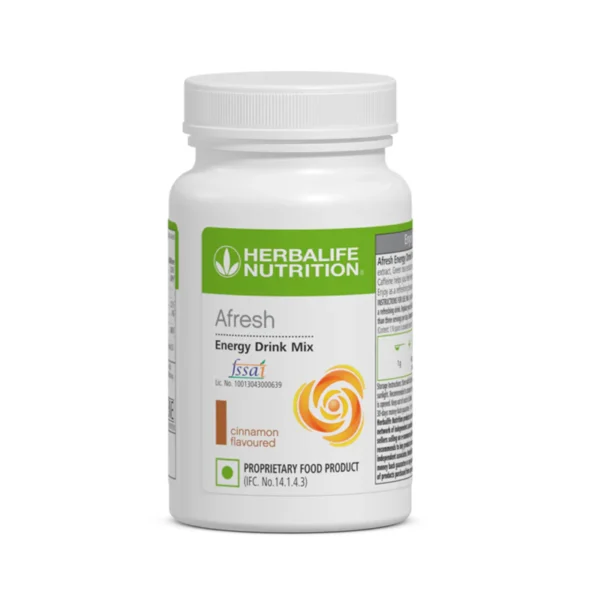 Herbalife Afresh Energy Drink Mix-Cinnamon Flavour